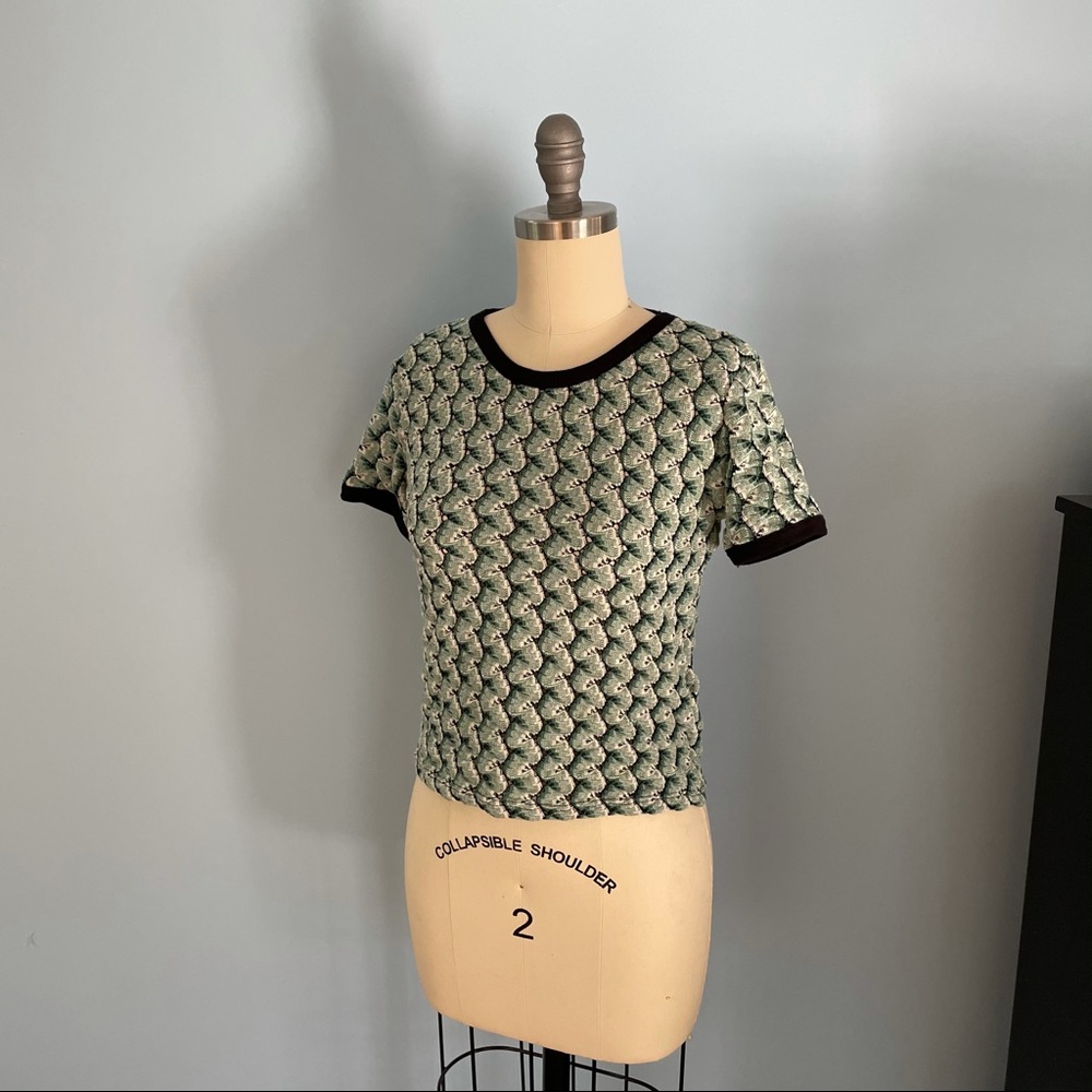 Zara Circular Knit Top Workwear Size M with Tags